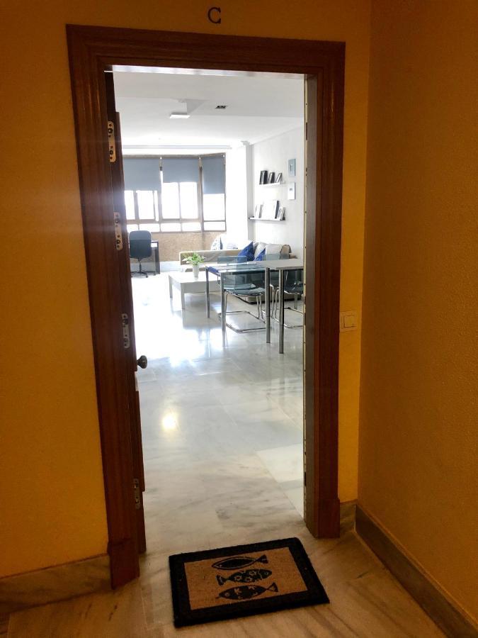 Ferienwohnung Gatu Loft Trip 1ª Linea De Playa, Wifi, Aire Acc Cádiz Exterior foto